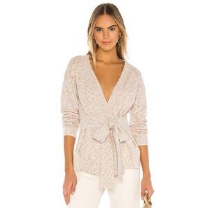 MAJORELLE Alexa Confetti Wrap Cardigan